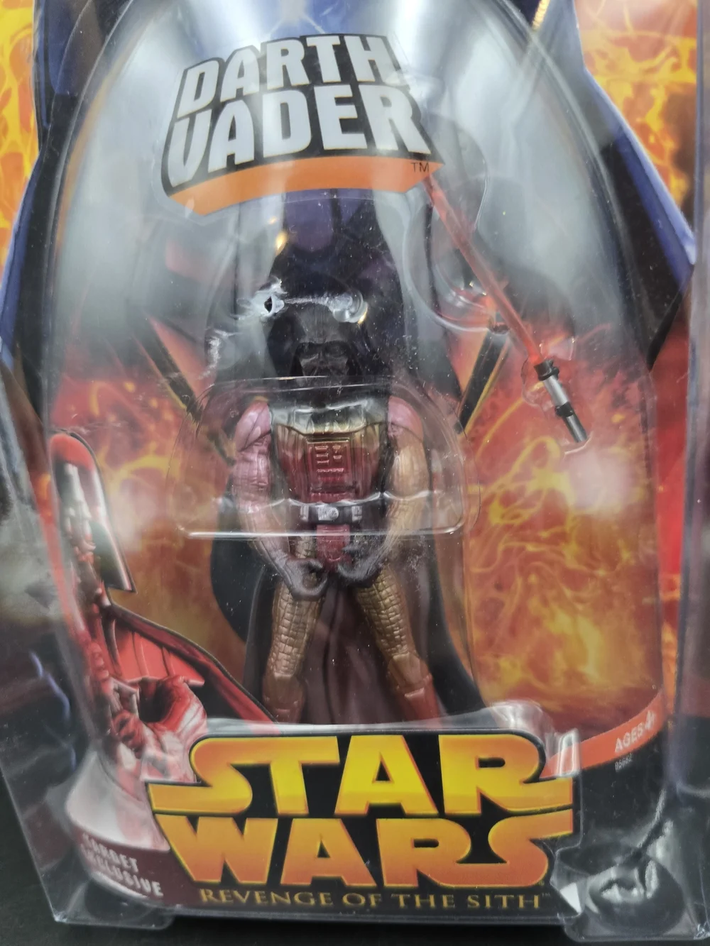 Star Wars Darth Vader Action Figure - Black, Red, Orange
